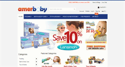 Desktop Screenshot of amerbaby.com